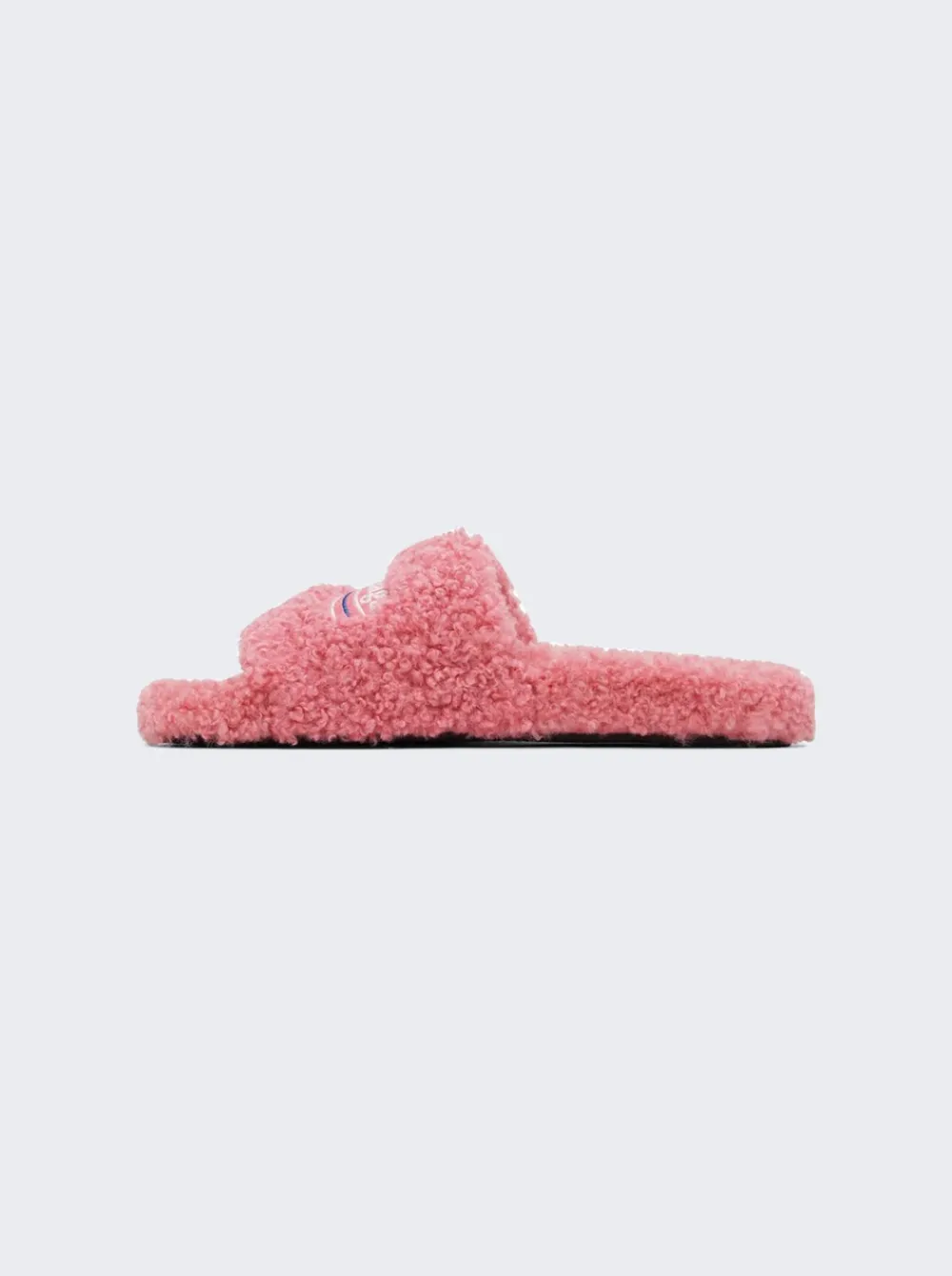 Balenciaga Furry Slide Sandal Sweet Pink