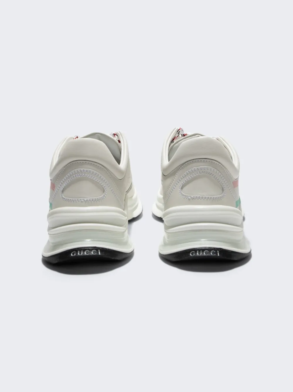 Gucci Gg Low Top Sneaker Green And White
