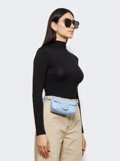 Gucci Gg Marmont Belt Bag Blue