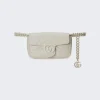 Gucci Gg Marmont Belt Bag White