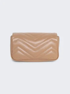 Gucci Gg Marmont Leather Super Mini Bag Camelia