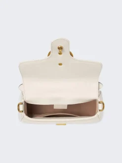 Gucci Gg Marmot Top Handle Bag White