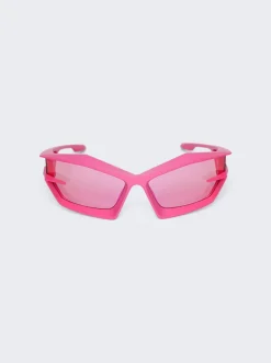 Givenchy Giv Cut Sunglasses Matte Pink And Violet