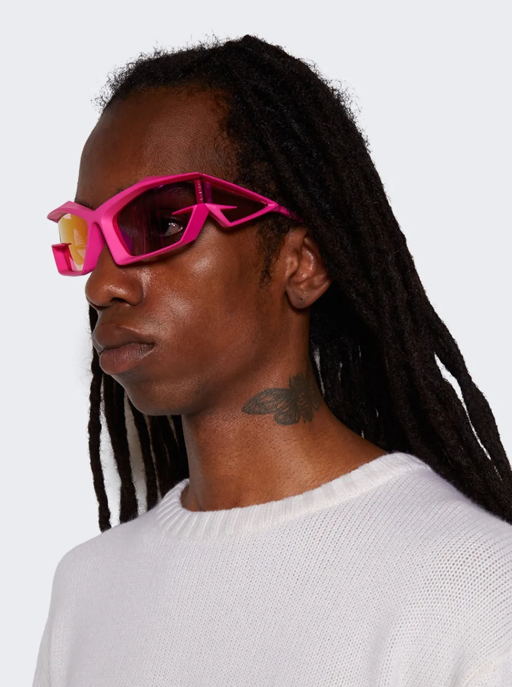 Givenchy Giv Cut Sunglasses Matte Pink And Violet