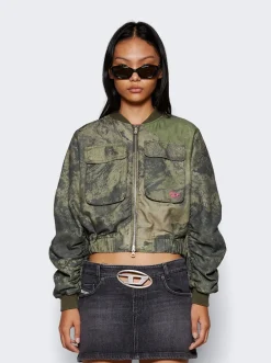 Diesel G-Khlo Camafaulge Jacket Army Green