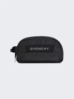 Givenchy G-Trek Nylon Toilet Pouch Black