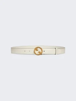 Gucci Blondie Belt White