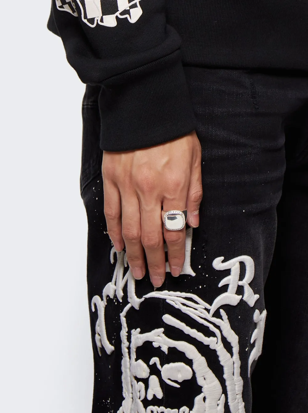 Hatton Labs Halo Signet Ring