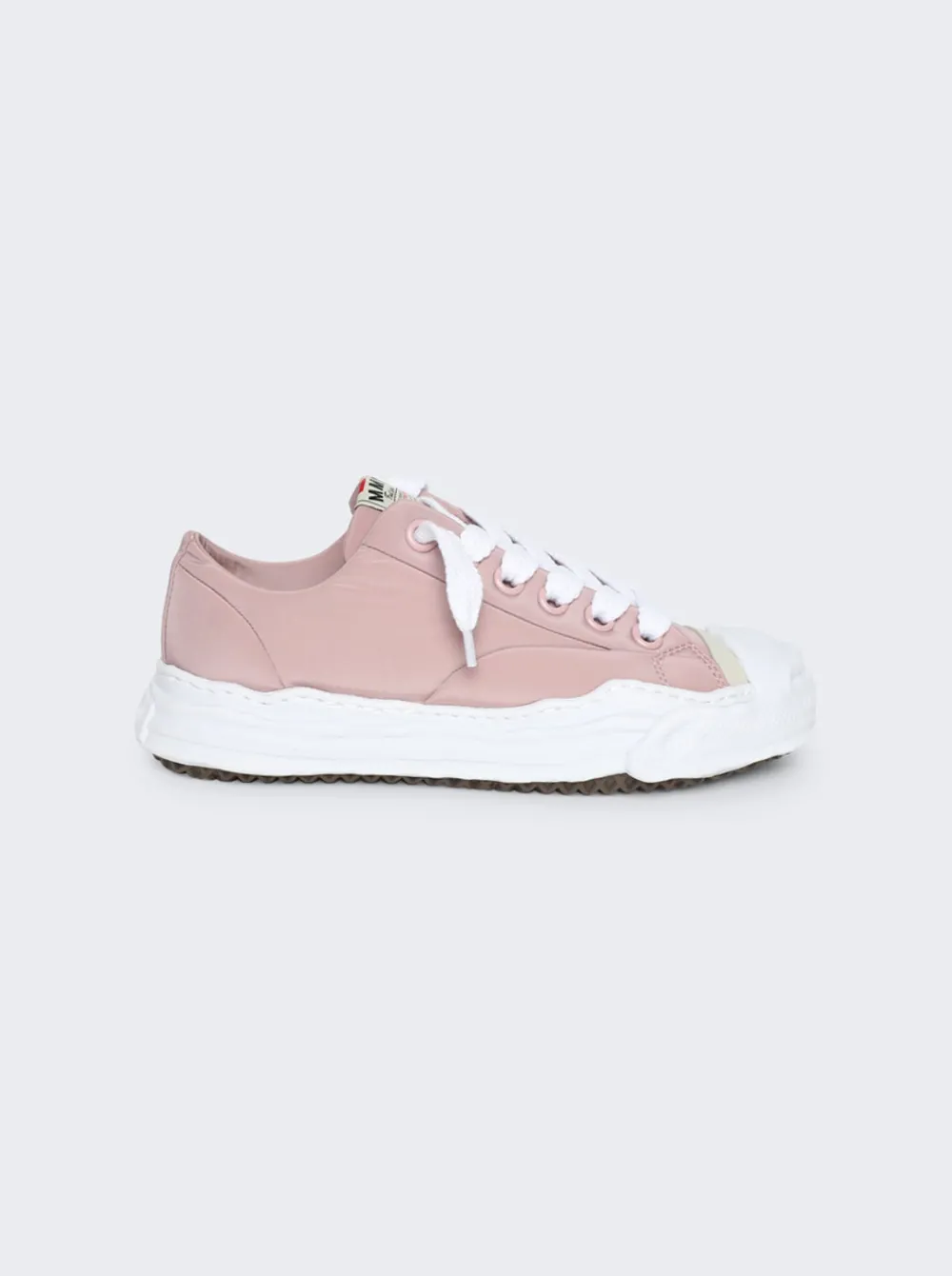 Maison MIHARA YASUHIRO Hank Nylon Puffer Low-Top Sneakers Pink