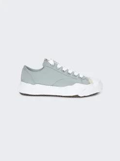 Maison MIHARA YASUHIRO Hank Nylon Puffer Low-Top Sneakers Blue