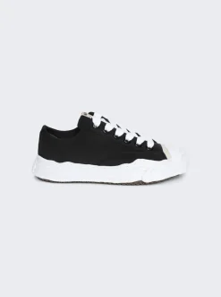 Maison MIHARA YASUHIRO Hank Nylon Puffer Low-Top Sneakers Black