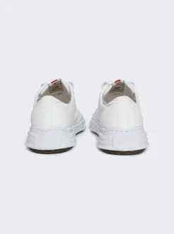 Maison MIHARA YASUHIRO Hank Nylon Puffer Low-Top Sneakers White