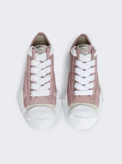 Maison MIHARA YASUHIRO Hank Nylon Puffer Low-Top Sneakers Pink