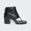 Miu Miu Heeled Sandal Boot Black
