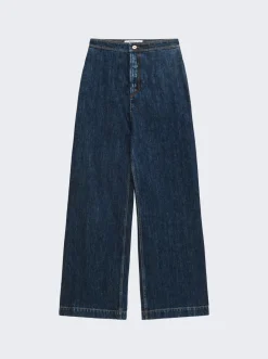 Loewe High Waisted Jeans Navy