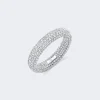SHAY Inside And Out Diamond Eternity Band 18K White Gold