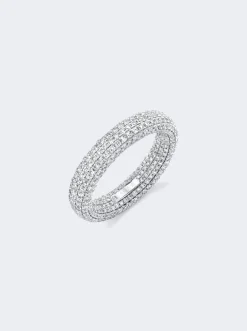 SHAY Inside And Out Diamond Eternity Band 18K White Gold