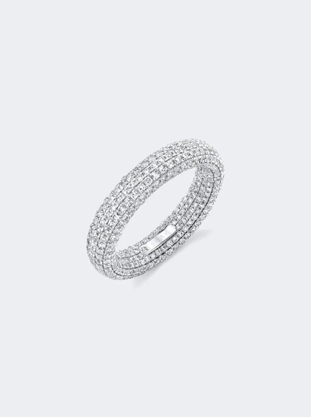 SHAY Inside And Out Diamond Eternity Band 18K White Gold