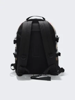 BURBERRY Jack Backpack Birch Brown Check