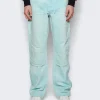 Amiri Jacquard Carpenter Jean Aqua