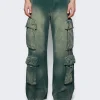 Amiri Jacquard Utility Pants Green