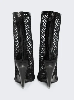 ALAu00cfA La Cage Wedge Booties Black