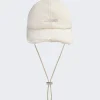 Jacquemus La Casquette Artichaut Cap Off White
