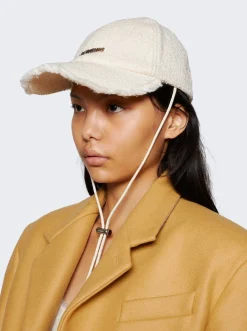 Jacquemus La Casquette Artichaut Cap Off White