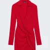Jacquemus La Robe Bahia Jersey Dress Red