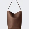 The Row Large Park Tote Bag Taupe