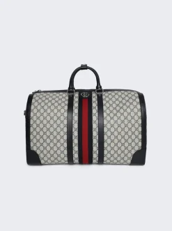 Gucci Large Savoy Duffle Bag Blue