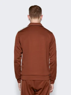 CASABLANCA Laurel Track Jacket Brown