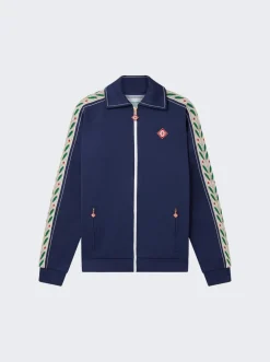 CASABLANCA Laurel Track Jacket Navy
