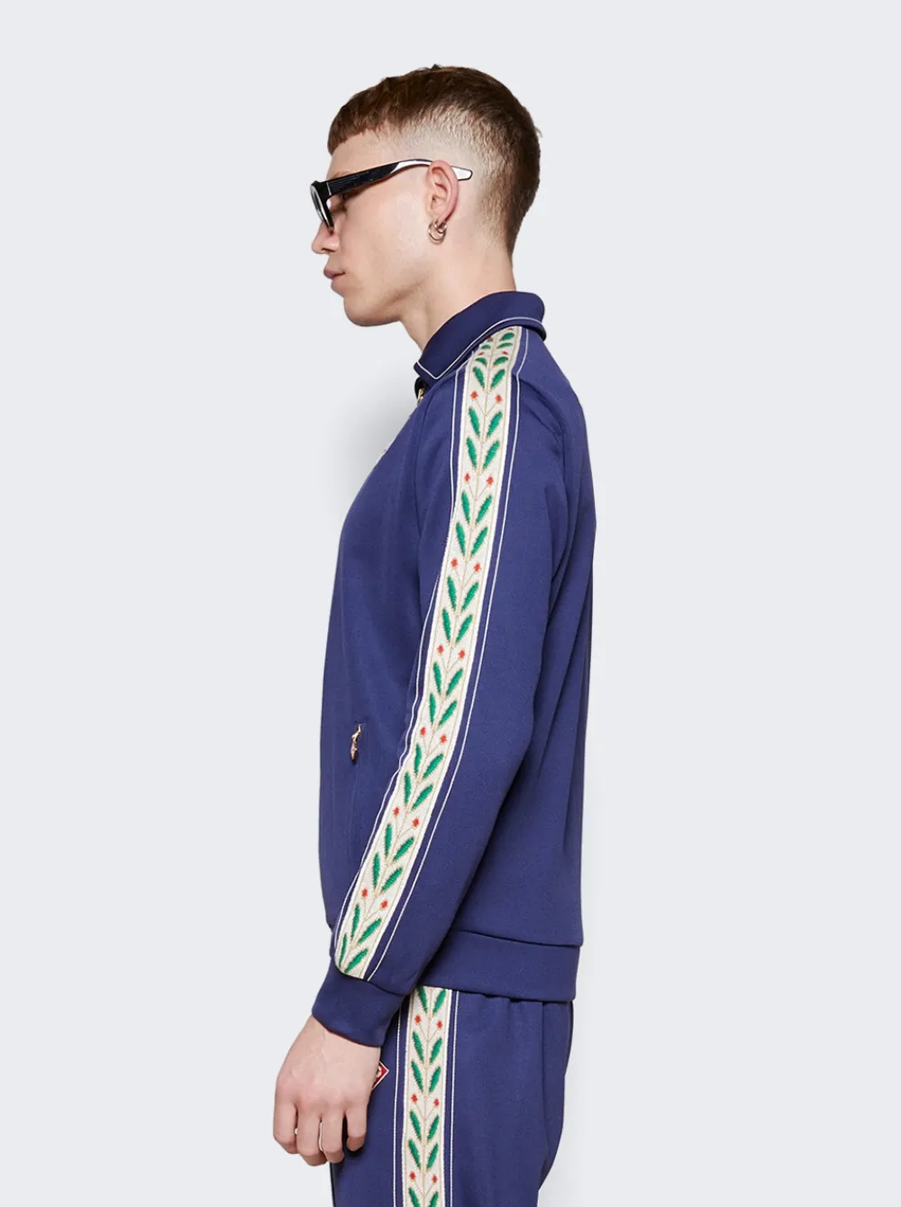 CASABLANCA Laurel Track Jacket Navy