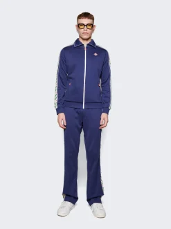 CASABLANCA Laurel Track Pants Navy