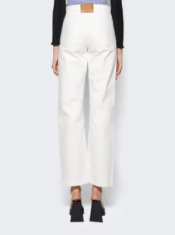 Alexander Wang Layered Boxer Skater Jeans Moonshine