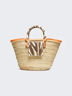 Jacquemus Le Panier Soli Bag Zebra