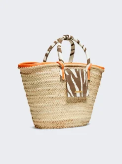 Jacquemus Le Panier Soli Bag Zebra