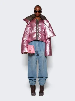 Loewe Leather And Crystal Toy Boot Shitake
