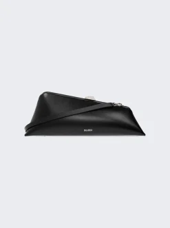 The Attico Long Night Clutch Black