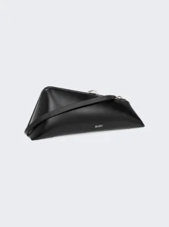 The Attico Long Night Clutch Black