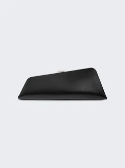 The Attico Long Night Clutch Black