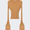 Loewe Long Sleeve Top Beige