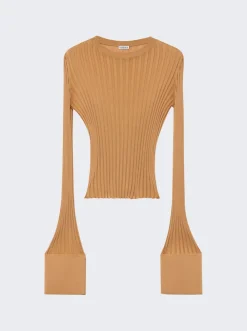 Loewe Long Sleeve Top Beige