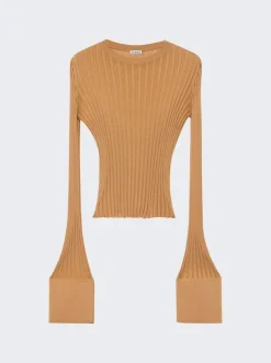 Loewe Long Sleeve Top Beige