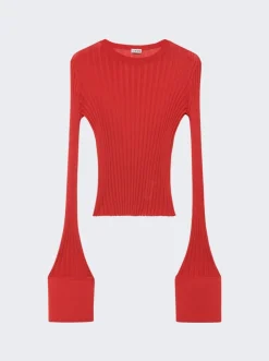 Loewe Long Sleeve Top Orange