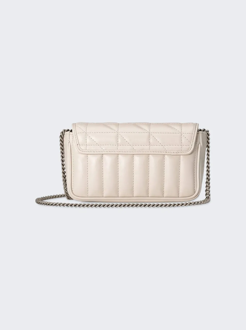Gucci Love Parade Super Mini Gg Marmont Bag White