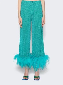 Osu00e9ree Lumiere Plumage Long Pants Aquamarine