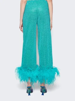 Osu00e9ree Lumiere Plumage Long Pants Aquamarine
