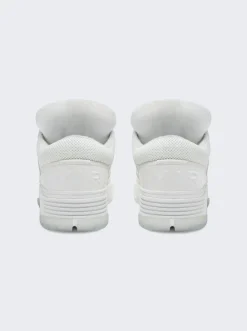 Amiri Ma-1 Sneakers White And Grey Nubuck